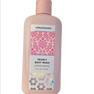 Ipsy Refreshments pearly moisturizing vegan body wash citrus spritz scent 10oz